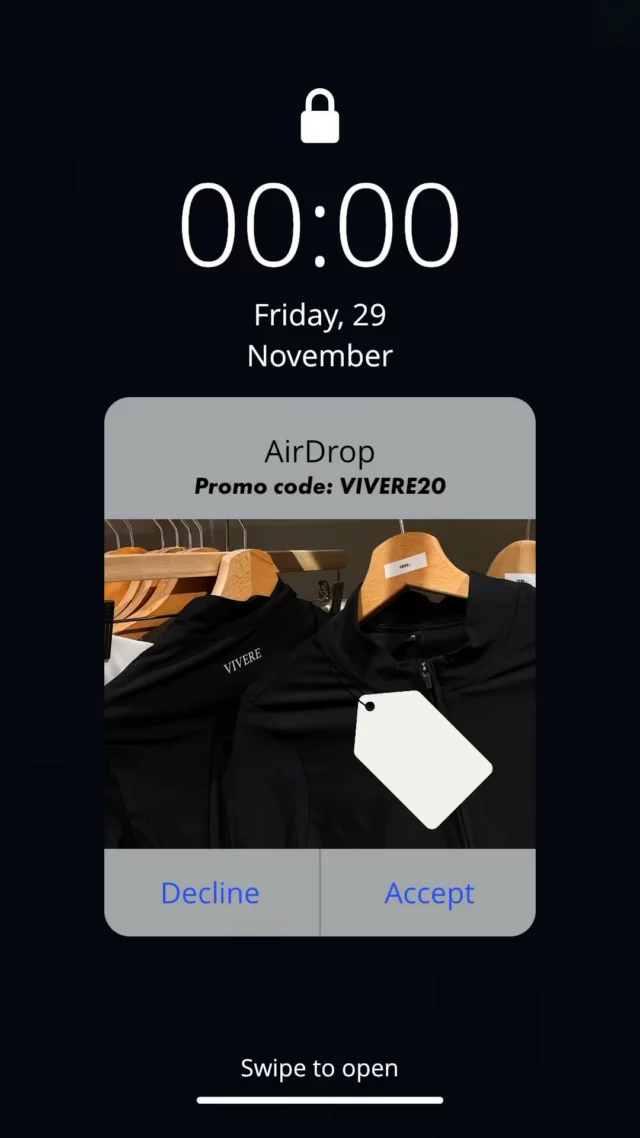 Příští víkend jsme si pro Vás připravili slevu 20% na naše produkty v rámci black friday. 
Při nákupu využij promo kód: VIVERE20
Akce od 29.11-1.12.2024